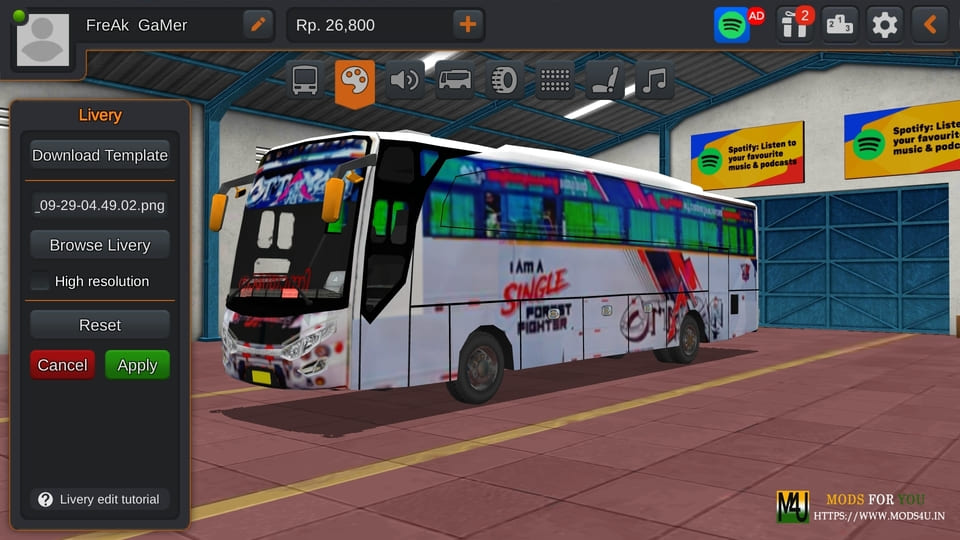 BUS ID Mods